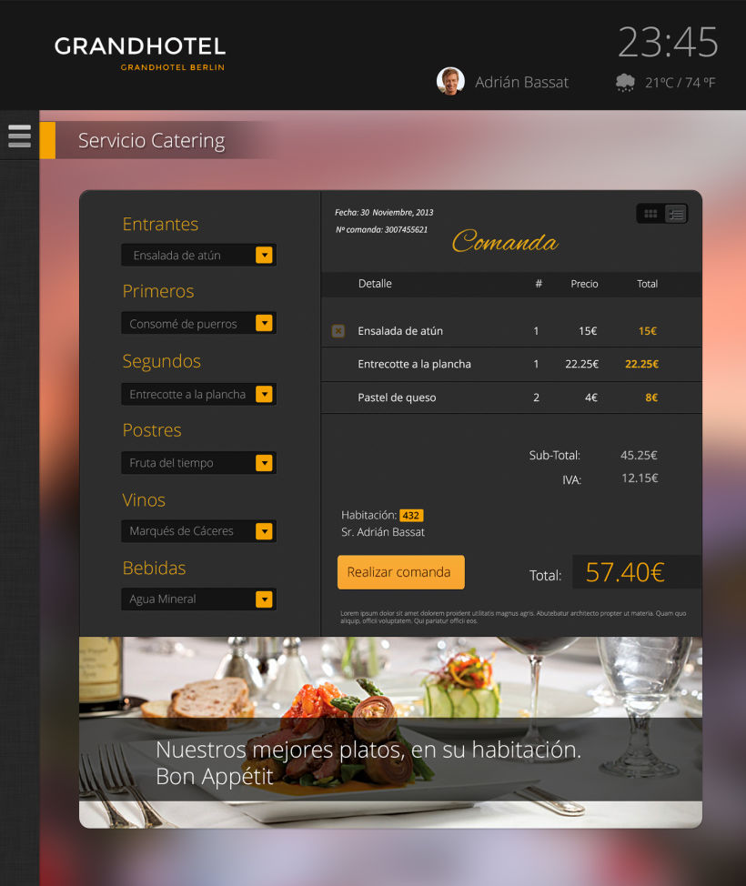 Diseño Interfaz App Hoteles 10