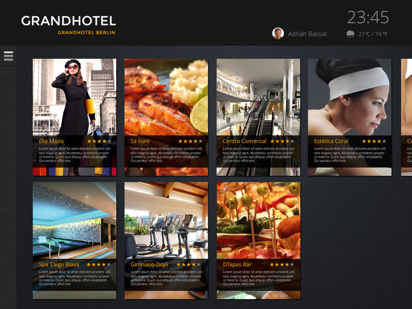 Diseño Interfaz App Hoteles 11