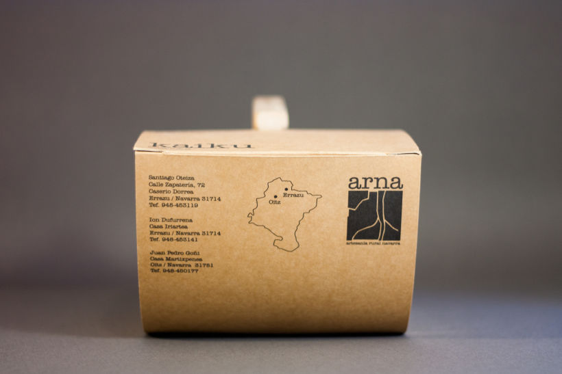 Packaging  y logotipo ARNA 2