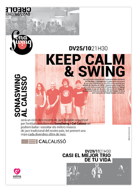 Carteles conciertos Trimestrales Sona Swing  -1