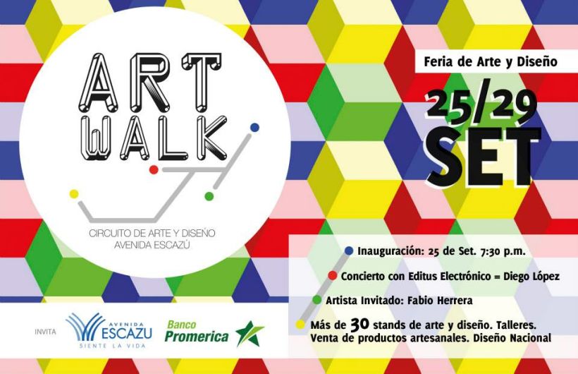 Comunicación y Diseño gráfico para la Feria de Arte Art Walk Costa Rica 20