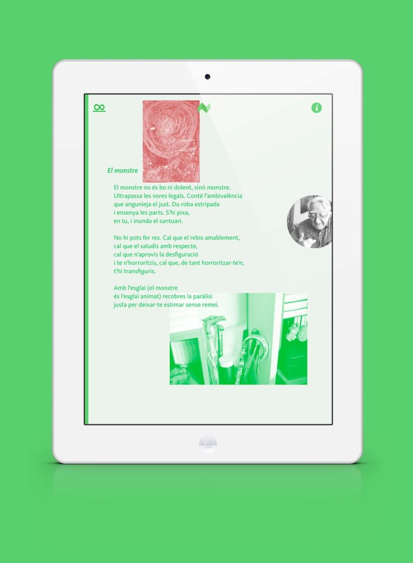 Infinit de Màrius Sampere - libro enriquecido para iPad e iPhone 2