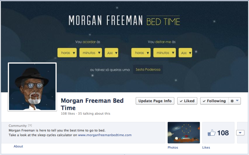 Morgan Freeman Bed Time 6