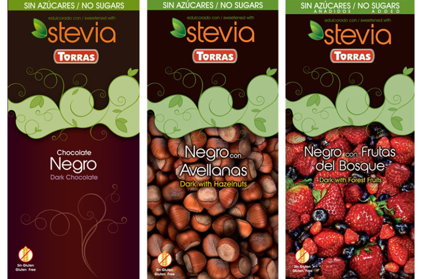 Gama de Chocolates Negros con Stevia Torras (2012) 3