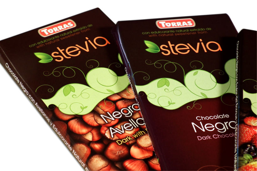Gama de Chocolates Negros con Stevia Torras (2012) 6