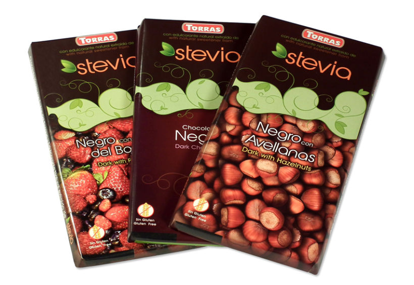 Gama de Chocolates Negros con Stevia Torras (2012) 5