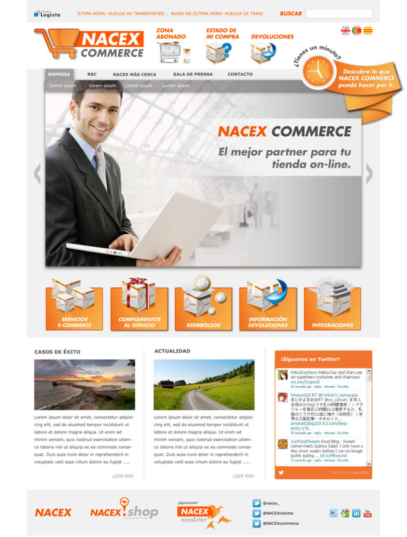 Web Nacex Commerce - propuesta (2012) 1
