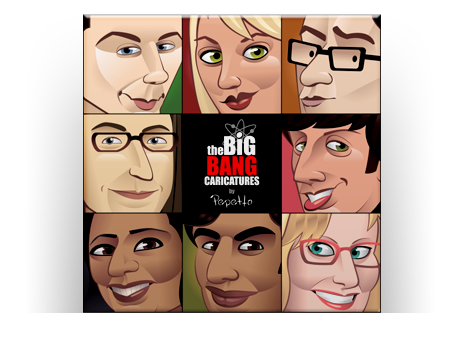 The Big Bang Caricatures 1