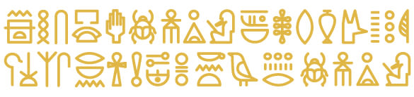Egyptian icons 3