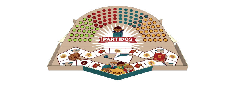 Partidos (juego de mesa político) 8