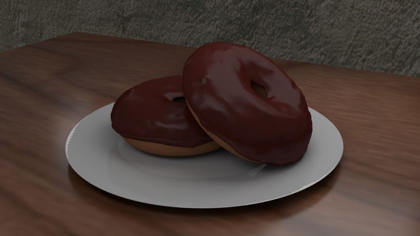 Apetitosos donuts de chocolate (Blender) -1