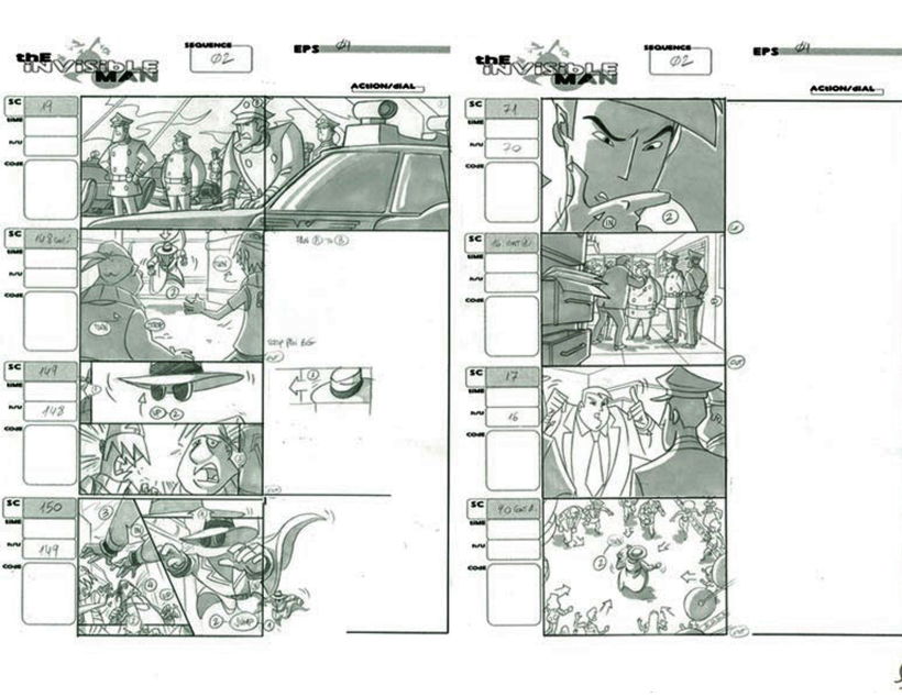 storyboards...Invisible man/Nattú/Tom/Winx/Talma 0