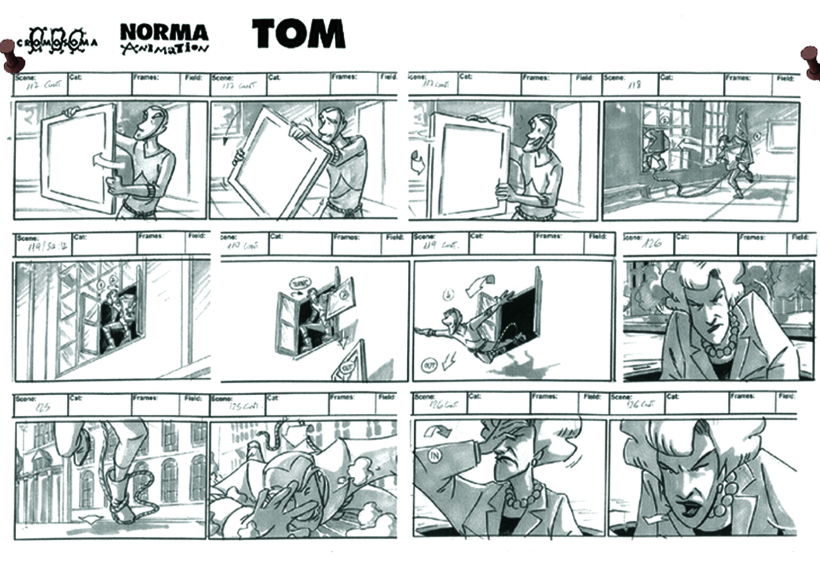storyboards...Invisible man/Nattú/Tom/Winx/Talma 5