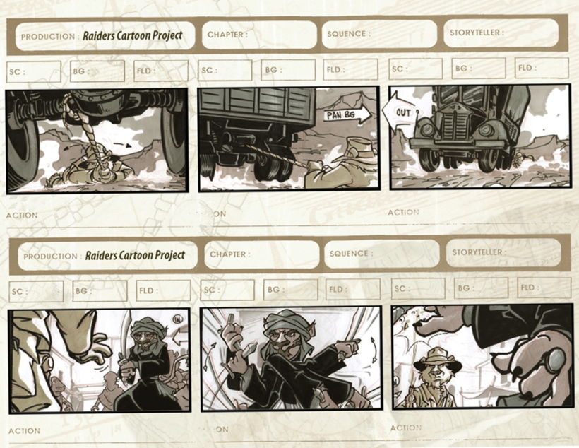 storyboards...Indiana Lions/Simon/BF/Mutant family/The Band 0