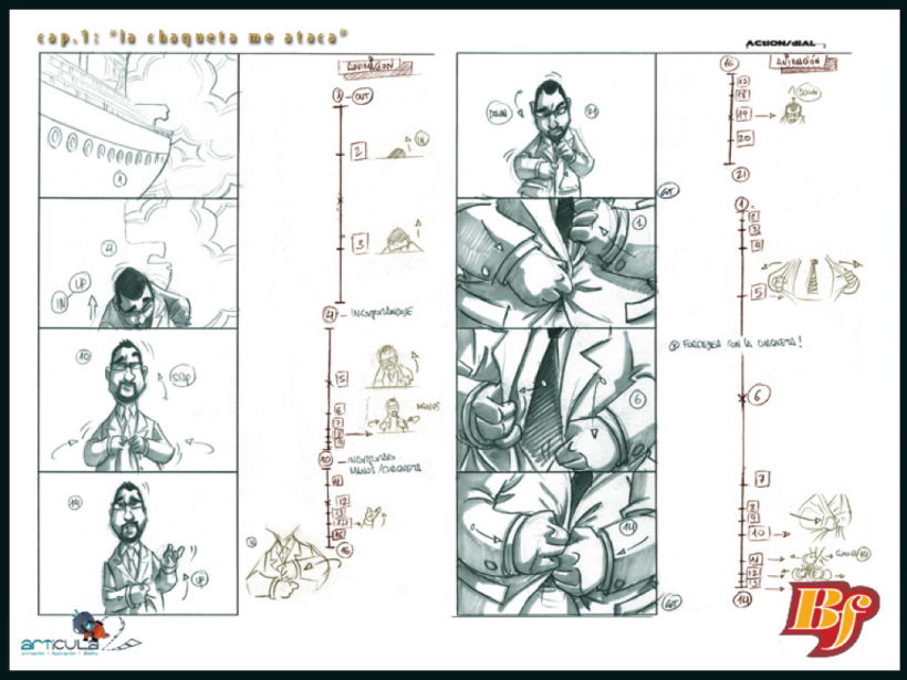 storyboards...Indiana Lions/Simon/BF/Mutant family/The Band 5
