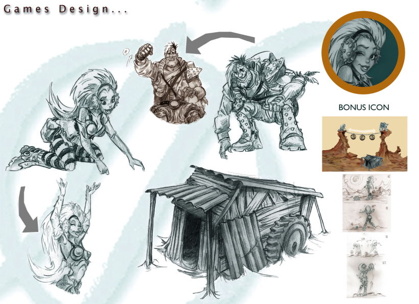 Concept Art: Animation Characters/Backgrounds/Props... 22