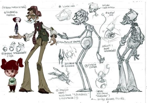 Concept Art_2: Animation Characters/Backgrounds/Props..."Defectuosos" animation shortfilm & "Mr. Illich" videoclip 16
