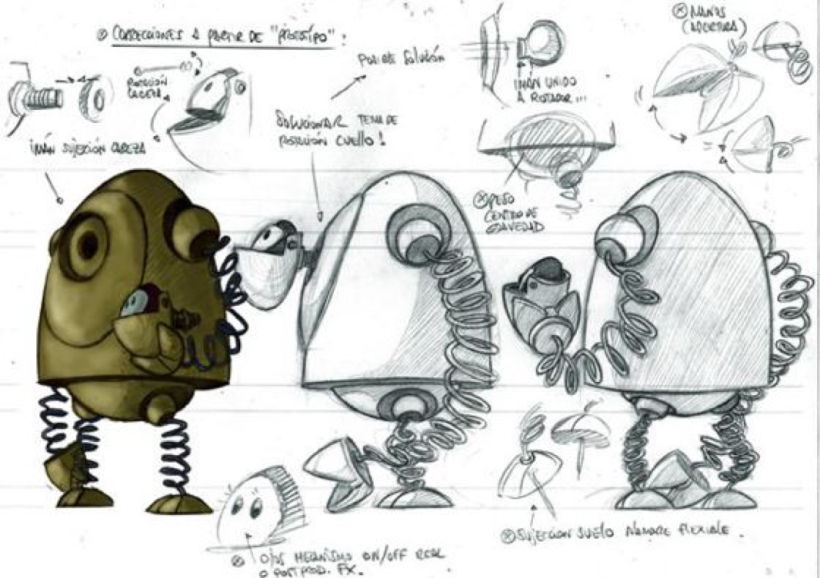 Concept Art_2: Animation Characters/Backgrounds/Props..."Defectuosos" animation shortfilm & "Mr. Illich" videoclip 22