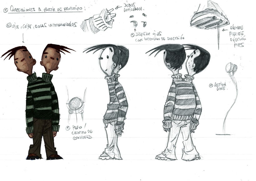 Concept Art_2: Animation Characters/Backgrounds/Props..."Defectuosos" animation shortfilm & "Mr. Illich" videoclip 28