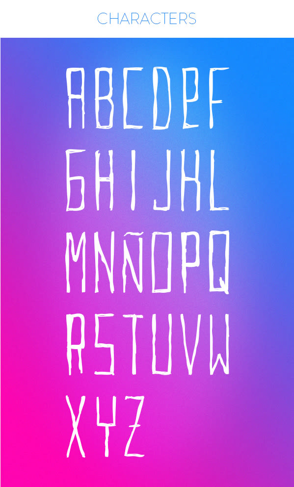 REBA // typeface 3