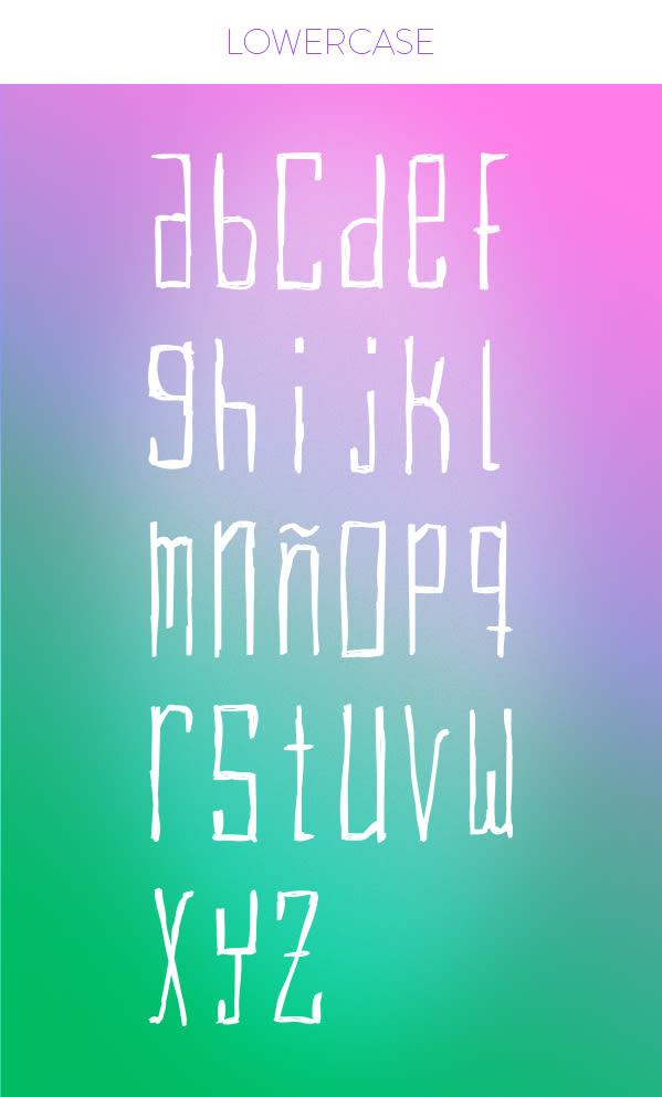 REBA // typeface 5