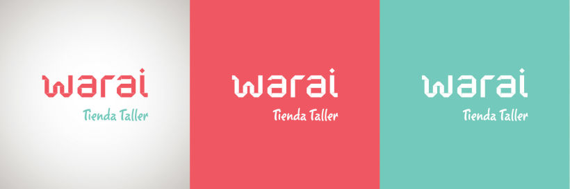 Identidad corporativa Warai, tienda-taller 1