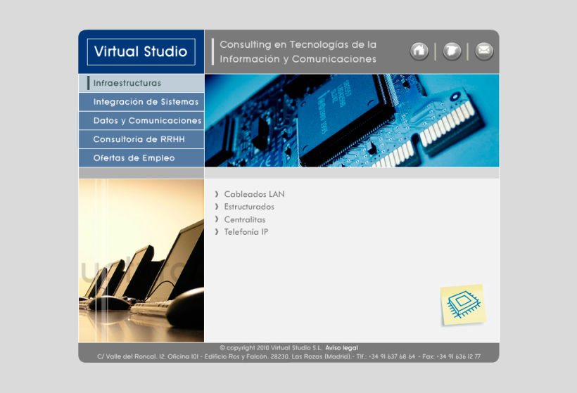 Web. Virtual Studio 1