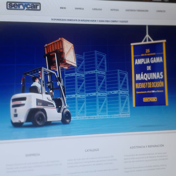 Serycar - Diseño página web 1