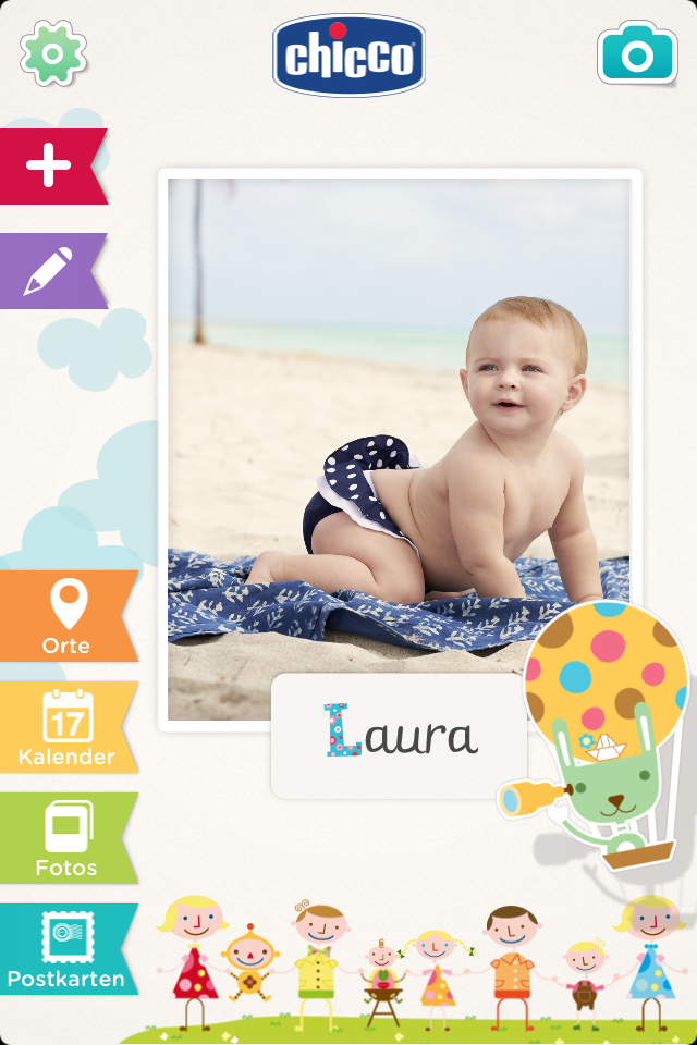  Chicco Baby Book es una app para ordenar y visualizar las fotos de tu bebé de una forma bonita y divertida. 10