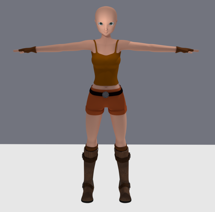 Layout de personaje 3D (work in progress) 0