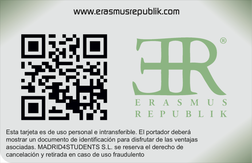 Tarjetas Erasmus Republik 1