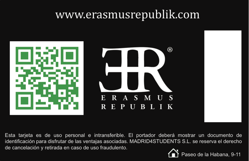 Tarjetas Erasmus Republik 5
