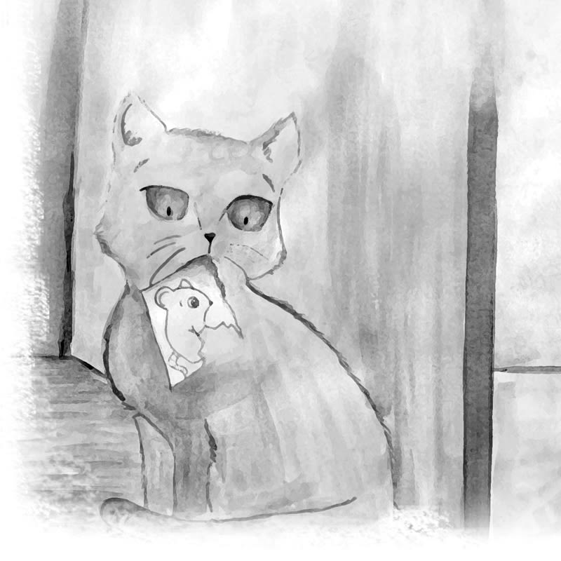 Gato enamorado (libro, ebook, ilustración) 1