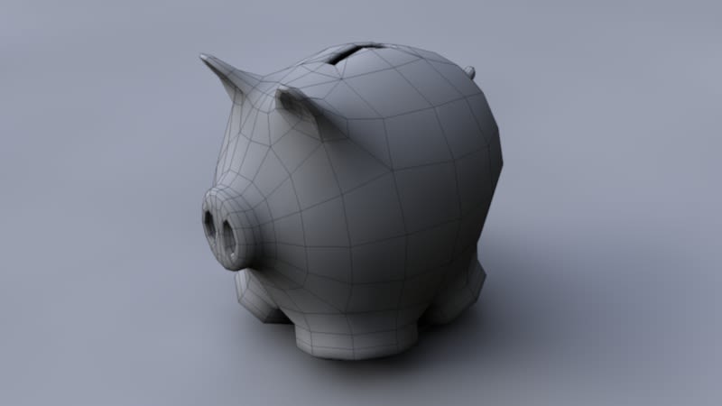 Piggy Bank Slow Motion 1