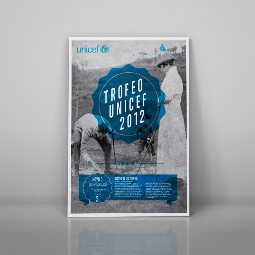 carteles Torneos a favor de Unicef 2012 2