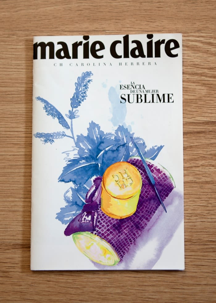 Marie Claire Magazine & Carolina Herrera -1