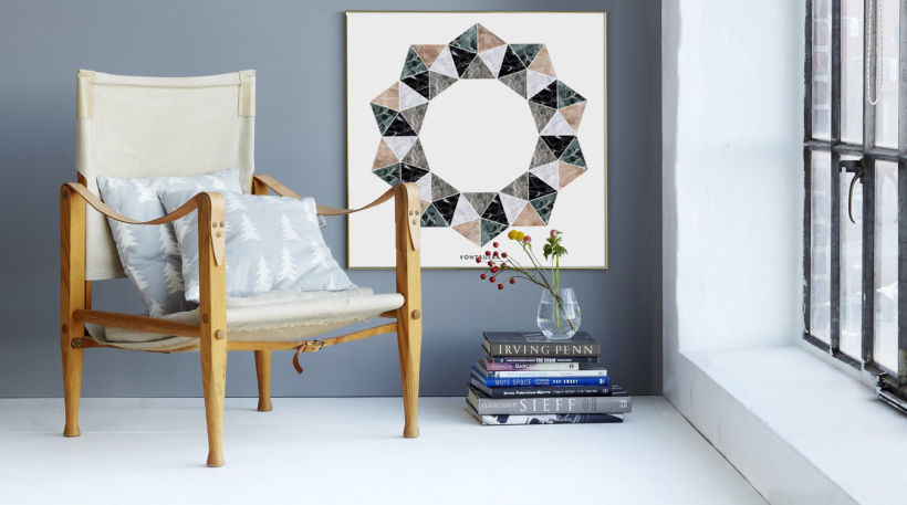 THE MATERIAL COLLECTION/ Artprints inspired in geometry and materials 1