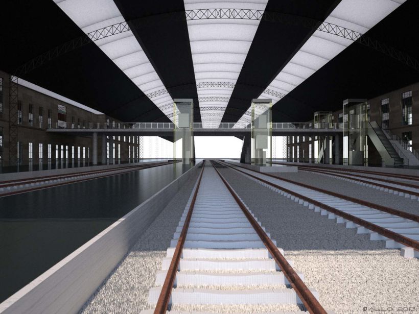 Estación Intermodal Santiago Compostela (proyecto de Guillermo Lorenzo) 2