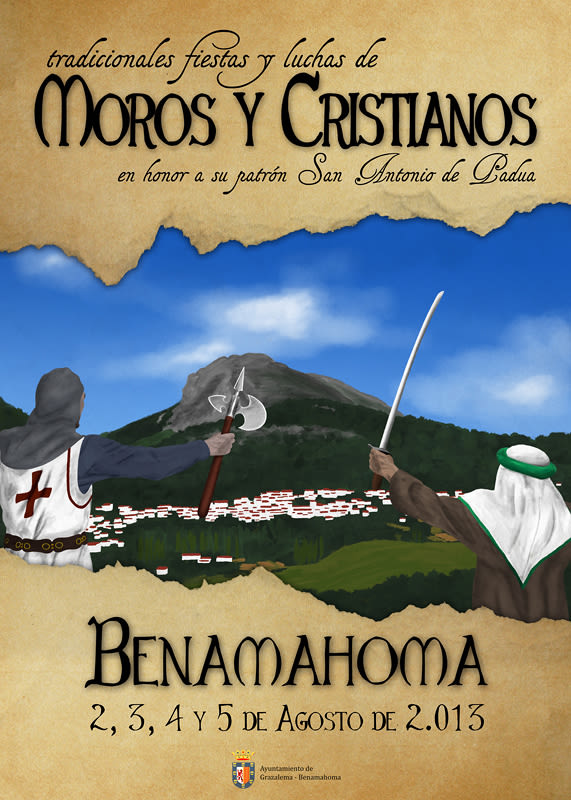 Moros y Cristianos · Benamahoma 2013 1