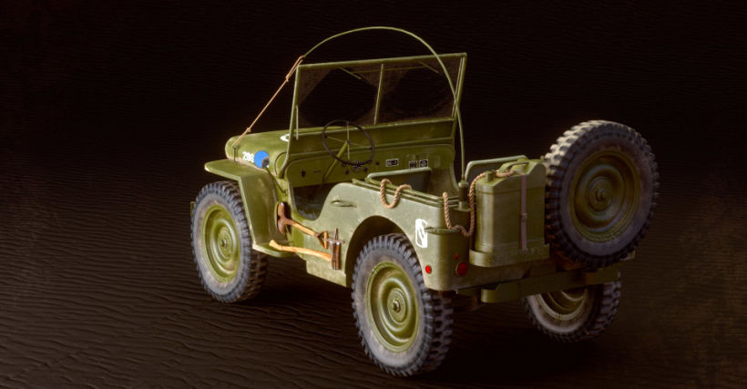 Willys MB US Army Jeep 5