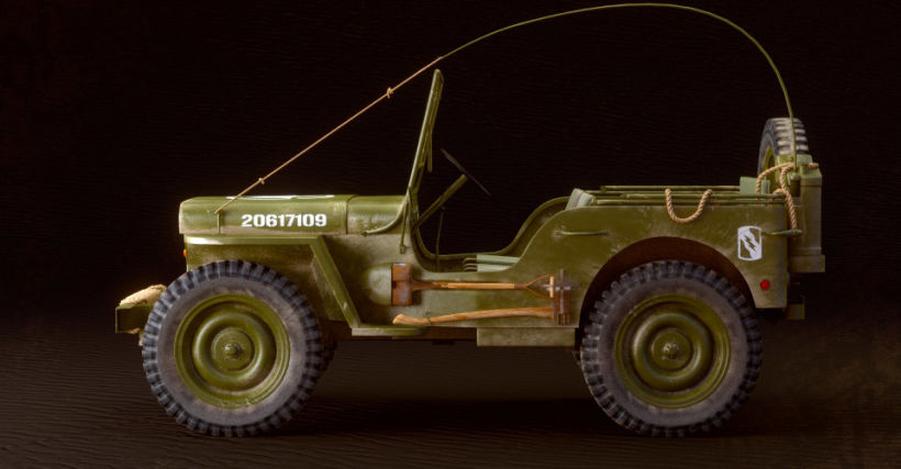 Willys MB US Army Jeep 6