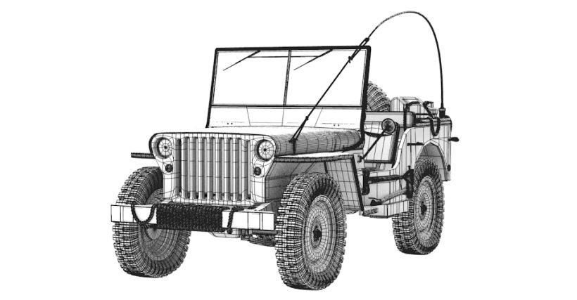 Willys MB US Army Jeep 8