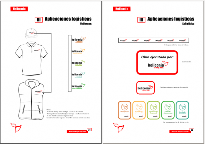 Diseño y maquetación del Manual de imagen corporativa de la entidad 0