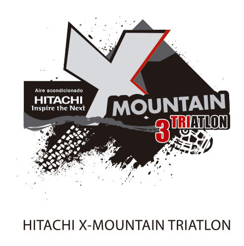 Logo Hitachi X-MOUNTAIN DUATLON-TRIATLON 0