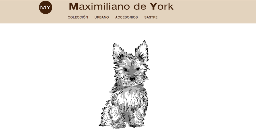 Tienda online de venta de ropa para perros. Maximiliano de York 2
