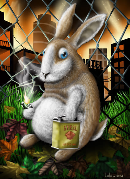 Conejo rabioso -1