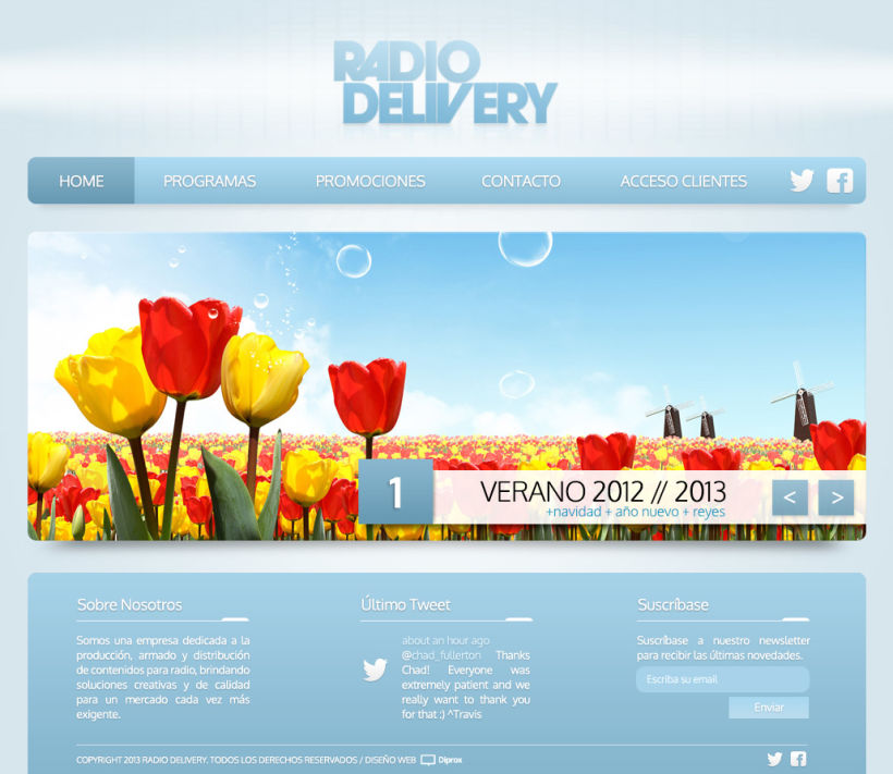 Diseño Web - Radio Delivery -1