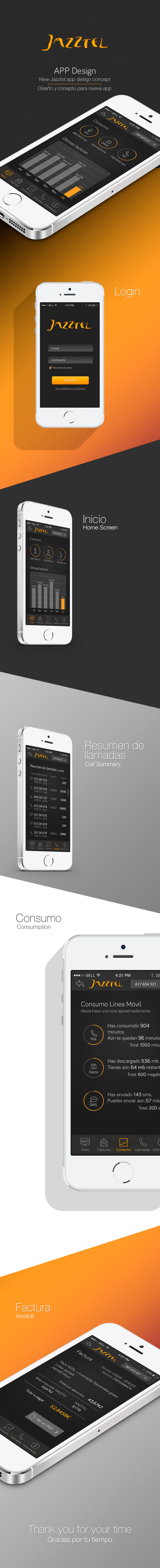 Diseño App de Jazztel 0
