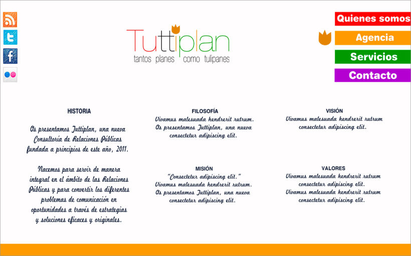 Tuttiplan. Logotipo/DiseñoWeb 1