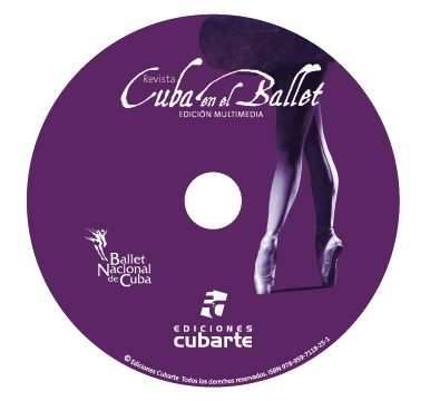 Diseño de disco para multimedia Revista Cuba en el Ballet 2